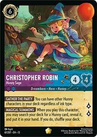Christopher Robin - Hunny Sage - Attack of the Vine! - Disney Lorcana card