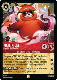 Meilin Lee - Popular Red Panda - Attack of the Vine! - Disney Lorcana card