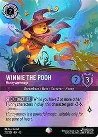 Winnie the Pooh - Hunny Archmage (Epic) - Attack of the Vine! - Disney Lorcana card