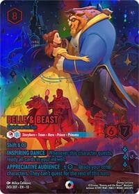 Belle & Beast - Certain as the Sun (Iconic) - Attack of the Vine! - Disney Lorcana card