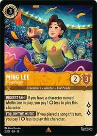 Ming Lee - Proud Parent - Attack of the Vine! - Disney Lorcana card
