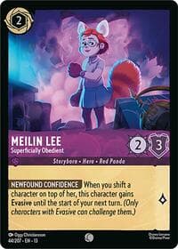 Meilin Lee - Superficially Obedient - Attack of the Vine! - Disney Lorcana card