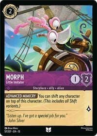 Morph - Little Imitator - Attack of the Vine! - Disney Lorcana card