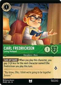 Carl Fredricksen - Loving Husband (Foil) - Attack of the Vine! - Disney Lorcana card