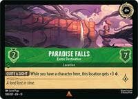 Paradise Falls - Exotic Destination - Attack of the Vine! - Disney Lorcana card