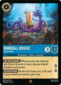 Randall Boggs - Scary Smart - Attack of the Vine! - Disney Lorcana card
