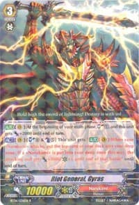 Riot General, Gyras - BT06: Breaker of Limits - Cardfight Vanguard card