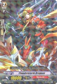 Thunderstorm Dragoon - BT06: Breaker of Limits - Cardfight Vanguard card