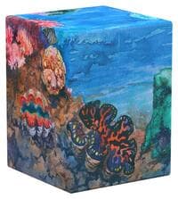 RTE Boulder 100+ Coral Places Deck Box - Seablue Hush - Ultimate Guard Deck Boxes - Deck Boxes card