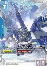 Hi-Nu Gundam (EX) (LR+) - Eternal Nexus - Gundam Card Game card