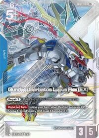 Gundam Barbatos Lupus Rex (EX) (R+) - Eternal Nexus - Gundam Card Game card