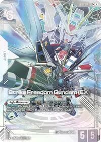 Strike Freedom Gundam (EX) (LR+) - Eternal Nexus - Gundam Card Game card