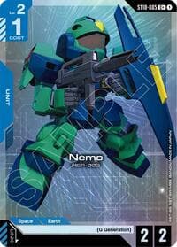 Nemo (C+) - Starter Deck 10: Generation Pulse - Gundam Card Game card