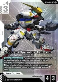 Gundam Barbatos 1st Form (C+) - Starter Deck 10: Generation Pulse - Gundam Card Game card