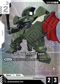 Graze Duel Type (C+) - Starter Deck 10: Generation Pulse - Gundam Card Game card
