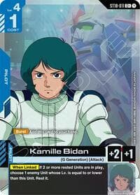 Kamille Bidan (C+) - Starter Deck 10: Generation Pulse - Gundam Card Game card
