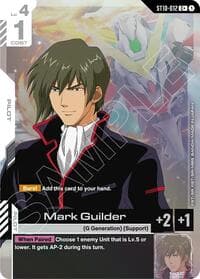 Mark Guilder (C+) - Starter Deck 10: Generation Pulse - Gundam Card Game card