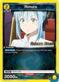 Rimuru (011) - UE20BT: That Time I Got Reincarnated as a Slime Release Event Cards - Union Arena card