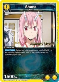 Shuna (018) - UE20BT: That Time I Got Reincarnated as a Slime Release Event Cards - Union Arena card