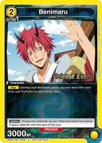 Benimaru (025) - UE20BT: That Time I Got Reincarnated as a Slime Release Event Cards - Union Arena card