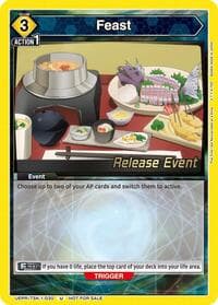 Feast (030) - UE20BT: That Time I Got Reincarnated as a Slime Release Event Cards - Union Arena card
