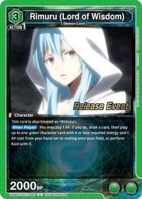 Rimuru (Lord of Wisdom) - UE20BT: That Time I Got Reincarnated as a Slime Release Event Cards - Union Arena card