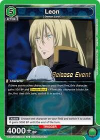 Leon - UE20BT: That Time I Got Reincarnated as a Slime Release Event Cards - Union Arena card