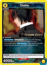 Diablo (002) - UE20BT: That Time I Got Reincarnated as a Slime Release Event Cards - Union Arena card