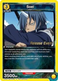 Soei (008) - UE20BT: That Time I Got Reincarnated as a Slime Release Event Cards - Union Arena card