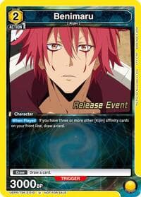 Benimaru (010) - UE20BT: That Time I Got Reincarnated as a Slime Release Event Cards - Union Arena card