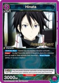 Hinata - UE20BT: That Time I Got Reincarnated as a Slime Release Event Cards - Union Arena card