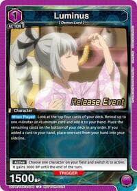 Luminus (046) - UE20BT: That Time I Got Reincarnated as a Slime Release Event Cards - Union Arena card