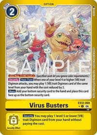 Virus Busters (Limited Foil) - Digital World Shambala - Digimon Card Game card