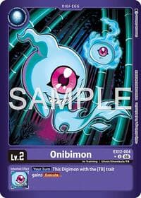 Onibimon (Limited Foil) - Digital World Shambala - Digimon Card Game card