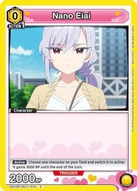 Nano Eiai (010) - UE21BT: The 100 Girlfriends Who Really, Really, Really, Really, REALLY Love You - Union Arena card
