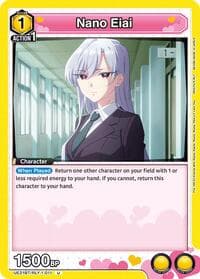 Nano Eiai (011) - UE21BT: The 100 Girlfriends Who Really, Really, Really, Really, REALLY Love You - Union Arena card
