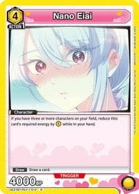 Nano Eiai (012) - UE21BT: The 100 Girlfriends Who Really, Really, Really, Really, REALLY Love You - Union Arena card