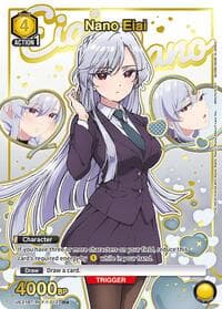 Nano Eiai (012) (R*) - UE21BT: The 100 Girlfriends Who Really, Really, Really, Really, REALLY Love You - Union Arena card