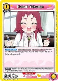 Kusuri Yakuzen (015) - UE21BT: The 100 Girlfriends Who Really, Really, Really, Really, REALLY Love You - Union Arena card