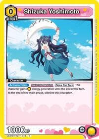 Shizuka Yoshimoto (016) - UE21BT: The 100 Girlfriends Who Really, Really, Really, Really, REALLY Love You - Union Arena card