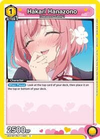 Hakari Hanazono (020) - UE21BT: The 100 Girlfriends Who Really, Really, Really, Really, REALLY Love You - Union Arena card