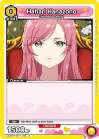 Hahari Hanazono (026) - UE21BT: The 100 Girlfriends Who Really, Really, Really, Really, REALLY Love You - Union Arena card