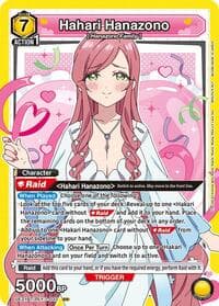 Hahari Hanazono (032) - UE21BT: The 100 Girlfriends Who Really, Really, Really, Really, REALLY Love You - Union Arena card