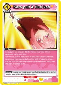 Kara-pult & Hurl-kari - UE21BT: The 100 Girlfriends Who Really, Really, Really, Really, REALLY Love You - Union Arena card