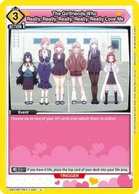The Girlfriends Who Really, Really, Really, Really, Really Love Me (041) - UE21BT: The 100 Girlfriends Who Really, Really, Really, Really, REALLY Love You - Union Arena card