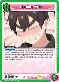 Rentaro Aijo (042) - UE21BT: The 100 Girlfriends Who Really, Really, Really, Really, REALLY Love You - Union Arena card