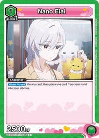 Nano Eiai (048) - UE21BT: The 100 Girlfriends Who Really, Really, Really, Really, REALLY Love You - Union Arena card