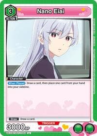 Nano Eiai (050) - UE21BT: The 100 Girlfriends Who Really, Really, Really, Really, REALLY Love You - Union Arena card
