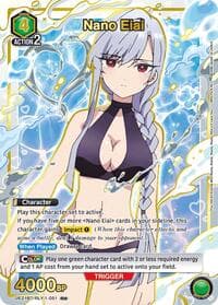 Nano Eiai (051) (R*) - UE21BT: The 100 Girlfriends Who Really, Really, Really, Really, REALLY Love You - Union Arena card