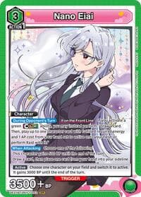 Nano Eiai (052) - UE21BT: The 100 Girlfriends Who Really, Really, Really, Really, REALLY Love You - Union Arena card